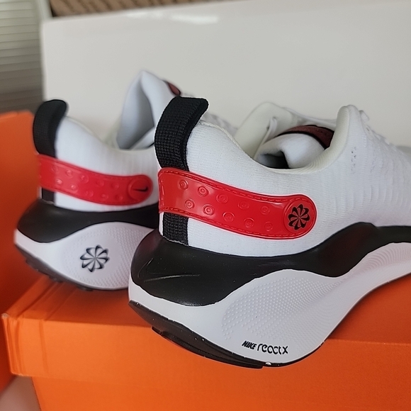 Nike ReactX Infinity Run 4 'White Light Crimson DR2665-100 Women's Shoes New - Picture 11 of 15